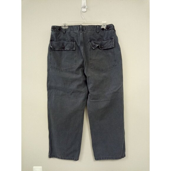 Men's AE 77 American Eagle Blue Khakis & Tan Khakis Size of Both 33 X 30… - Picture 12 of 15